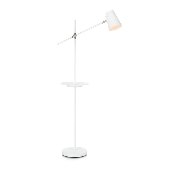 Valge vabalt seisev lamp koos hoiukambriga Linear - Markslöjd