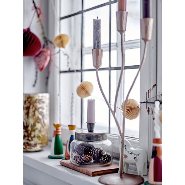 Jõuluteemalised puidust teeküünlahoidjad, 3tk komplektis Betieli - Bloomingville-image-1