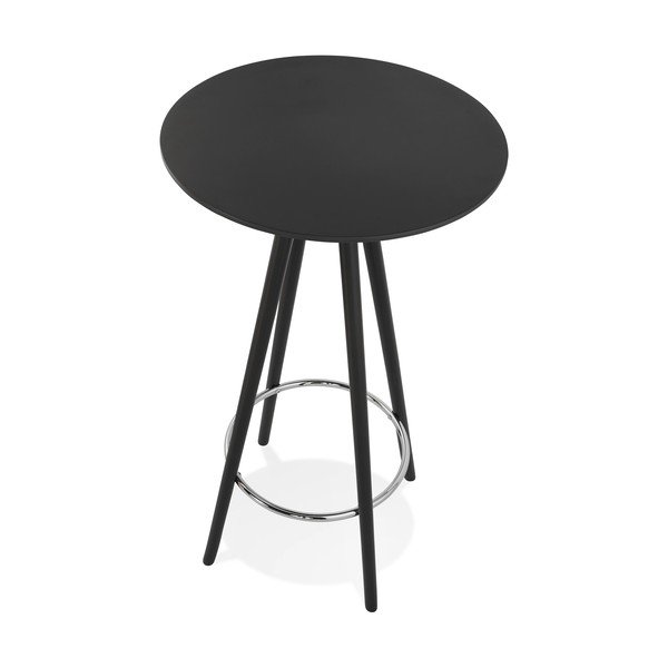 Černý barový stůl Kokoon Deboo, výška 110 cm-image-2