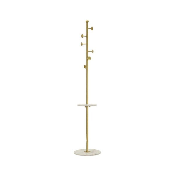 Kuldse värvi metallist riidepuuraam 40x176 cm - Mauro Ferretti-image-3