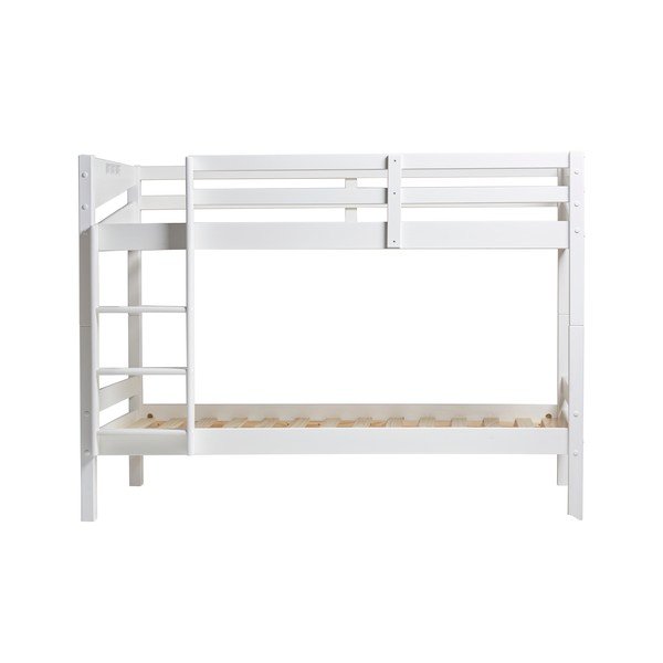 Valge kahekorruseline voodi, 90 x 200 cm Torino - Marckeric-image-2