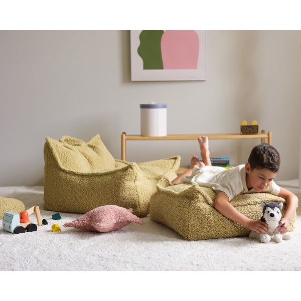 Roheline bukleekangast laste kott-tool Square - Wigiwama-image-2