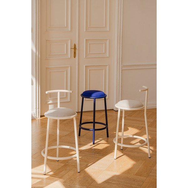 Beež metallist baaritool (istme kõrgus 68 cm) Hogo - noo.ma-image-2