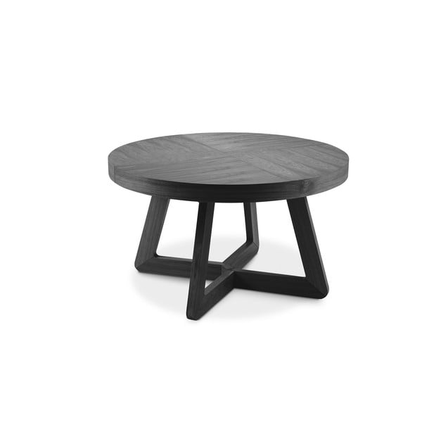Must tammepuust kokkupandav laud, ø 130 cm Bodil - Windsor & Co Sofas