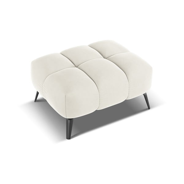 Valge sametist jalatool Nalu - Makamii-image-3