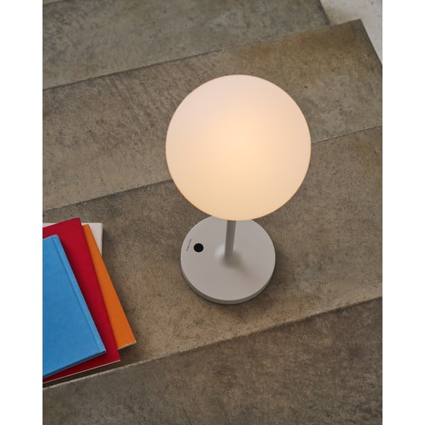 Kaasaskantav USB LED-välisvalgusti puldiga/hämardatav ø 16 cm Dinesh - Kave Home-image-1