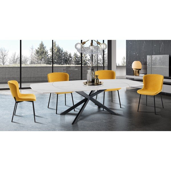 Ookerkollased söögitoolid 2tk komplektis Snug - Tomasucci-image-1