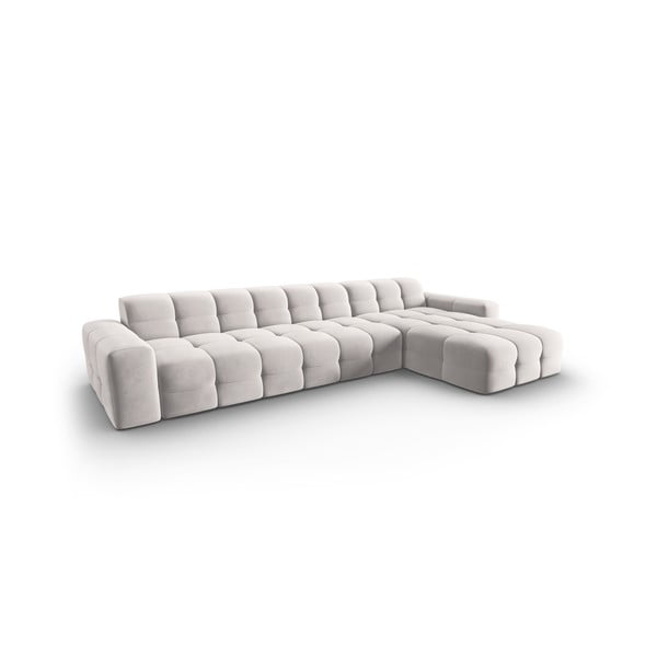 Helehall sametne nurgadiivan (paremas nurgas) Kendal - Micadoni Home-image-3