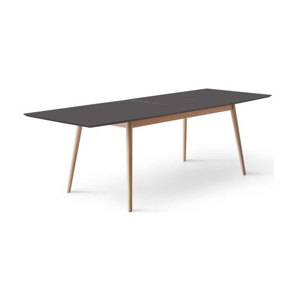 Must kokkupandav söögilaud 90x165 cm Meza - Hammel Furniture-image-3