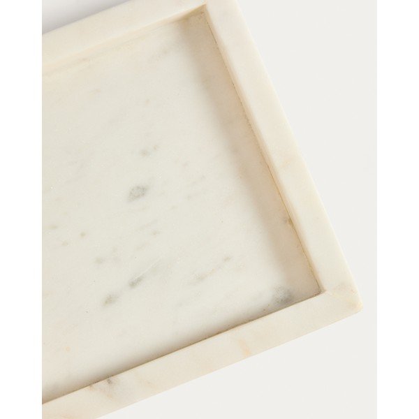 Marmorist dekoratiivne kandik 18x18 cm Serela - Kave Home-image-3