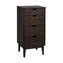 Tumeda naturaalse tammepuidust kummut 45x92x38 cm Garrison - Rowico