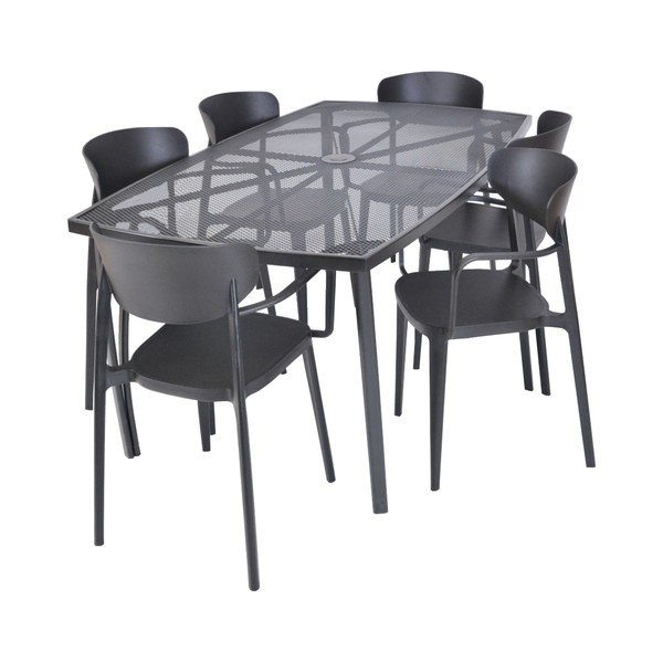 Must plastikust aiatool Mare - Rojaplast-image-4