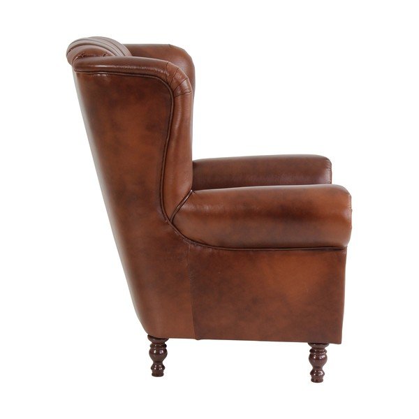 Pruun nahast tugitool Vary - Max Winzer-image-2