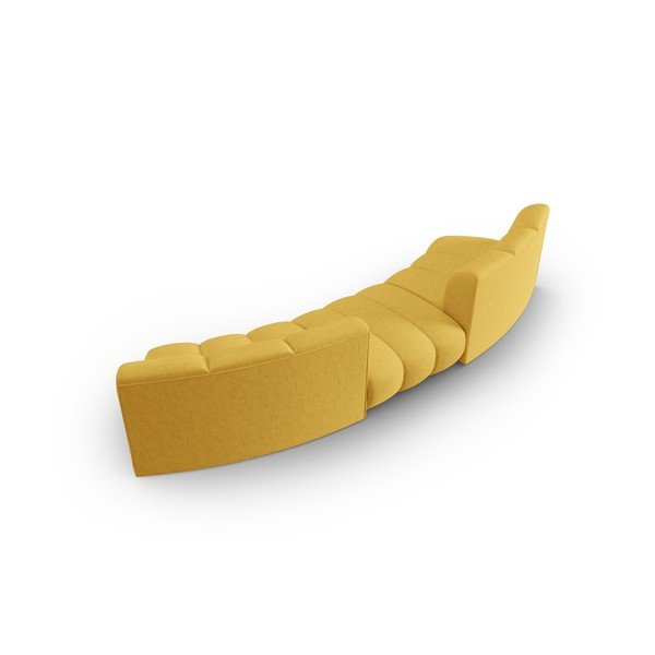 Kollane diivan 367 cm Lupine - Micadoni Home-image-3