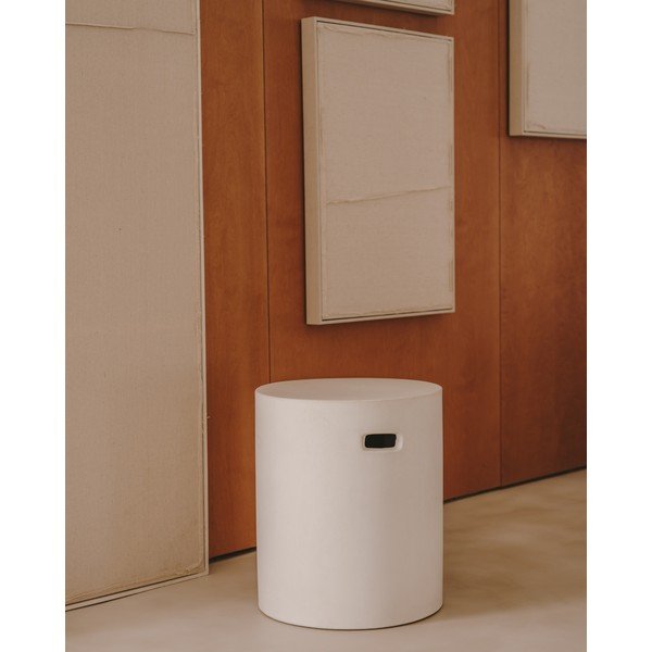 Betoonist ümmargune aia jalapink  ø 37 cm Aiguablava – Kave Home-image-1