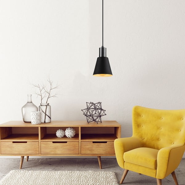 Must rippvalgusti ø 14 cm Kem - Opviq lights-image-1