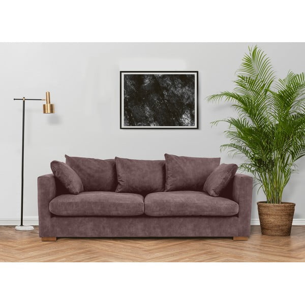 Tumepruun diivan 220 cm Comfy - Scandic-image-1