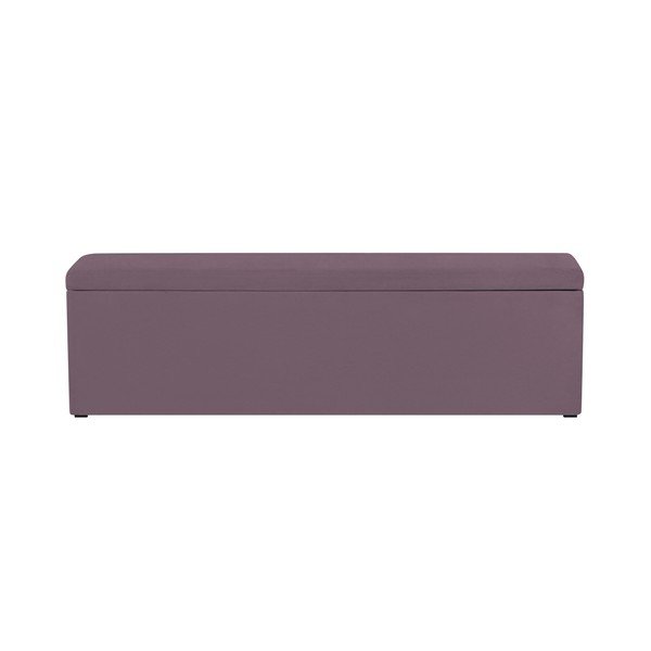 Levandulově fialový otoman Mazzini Sofas Ancona, 140 x 47 cm-image-4