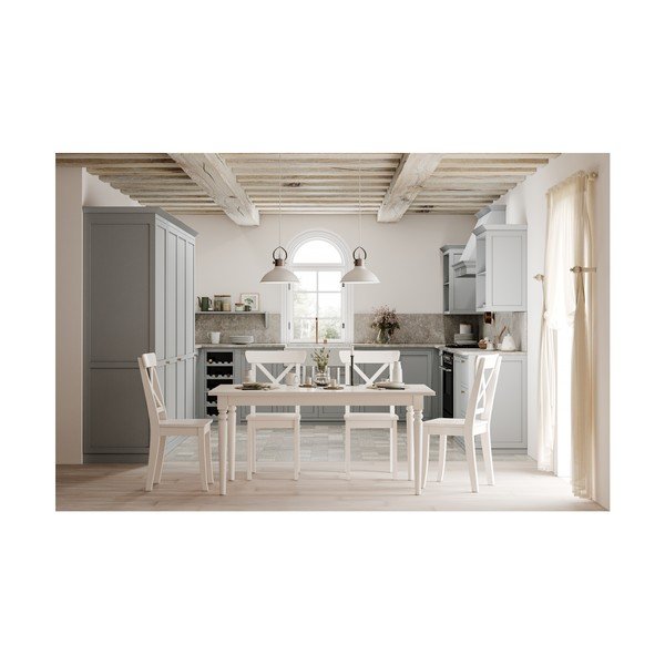 Valge rippvalgusti metallist varjuga Mees - GTV-image-2