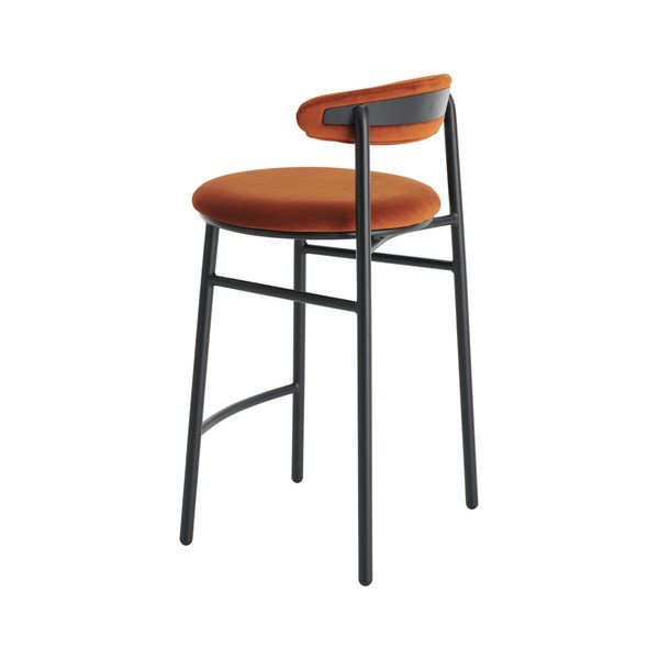 Konjakipruuni metallist baaritool (istme kõrgus 66 cm) Doggi - Ellos Home-image-2