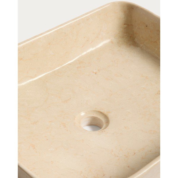 Beež kivist kraanikauss 55x35 cm Darnen - Kave Home-image-4