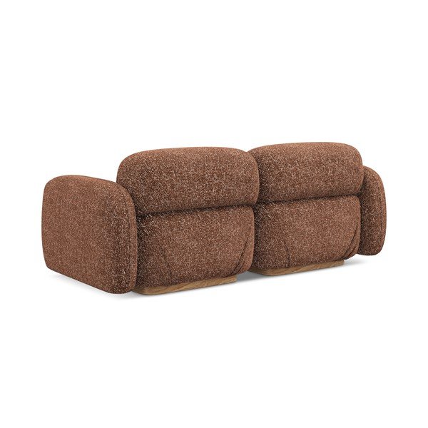 Oranž/pruun moodulsofa 190 cm Ailani - Makamii-image-4