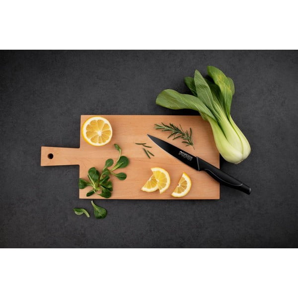 Mustast roostevabast terasest fileerimisnuga Wave - Nirosta-image-1