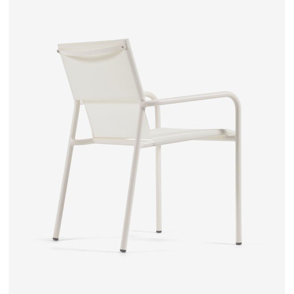 Valge alumiiniumist aiatool Zaltana - Kave Home-image-2