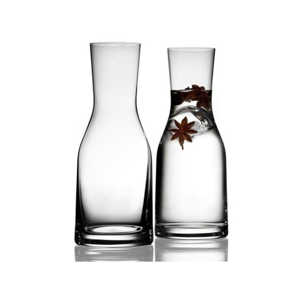 Sada 2 karaf vodu z křišťálového skla Bitz Fluidum, 300 ml-image-3