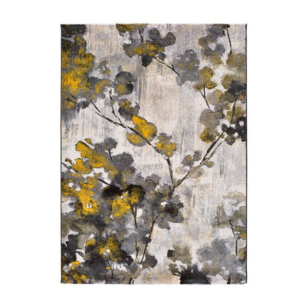 Kollakashall vaip Bukit Mustard, 80 x 150 cm - Universal