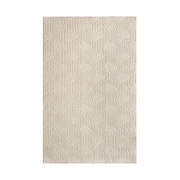 Kreemikas pestav vaip 120x170 cm Loopy - Mila Home