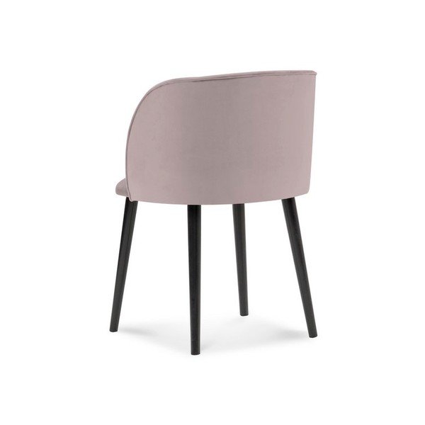 Pinnase roosa söögitool sametist polstriga Aurora - Windsor & Co Sofas-image-2
