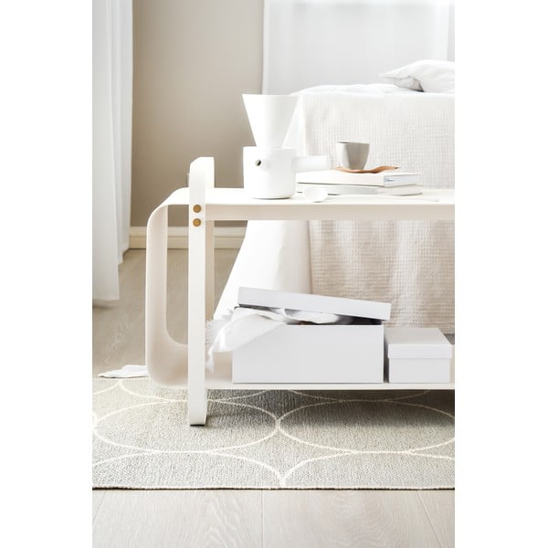 Kreem sise/välisvaip 70x100 cm Boo Linen – Pappelina-image-3