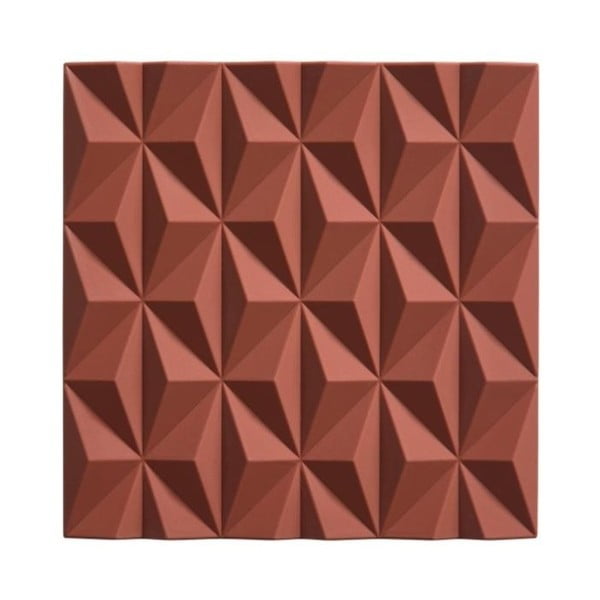 Tumeroosa silikoonist kuumade pottide matt Origami nokk - Zone