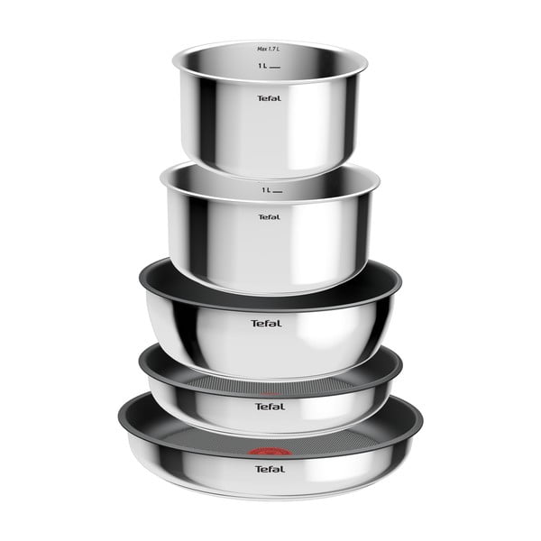 Alumiiniumist keedunõude komplekt 9 tk INGENIO Cook Eat L881S904 - Tefal-image-2