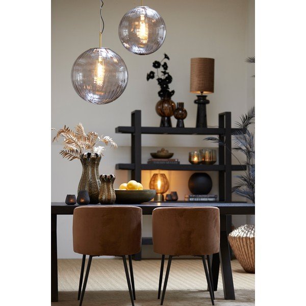 Must söögilaud 100x240 cm Muden - Light & Living-image-1