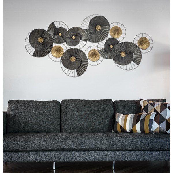 Metallist rippdekoratsioon Mauro Ferretti , 119 x 59,5 cm Darky - Mauro Ferretti-image-1