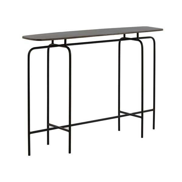 Must metallist diivanilaud 30x120 cm Zapala - Light & Living-image-1