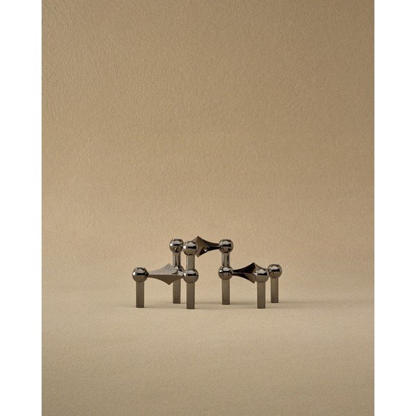 Metallist küünlajalad 3-osalise komplektiga Nagel - STOFF Nagel-image-1
