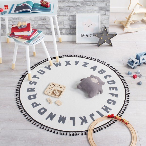 Lastevaip , ø 120 cm Alphabet - Flair Rugs-image-4