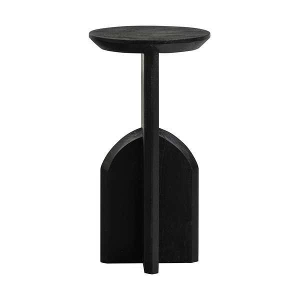 Akaatsia täispuidust abilaud ø 30 cm Kioni - WOOOD