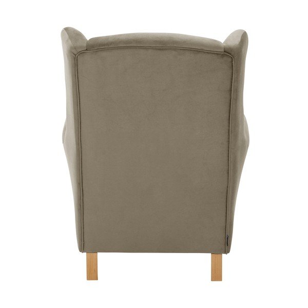 Pruun sametist tugitool Lorris - Max Winzer-image-4