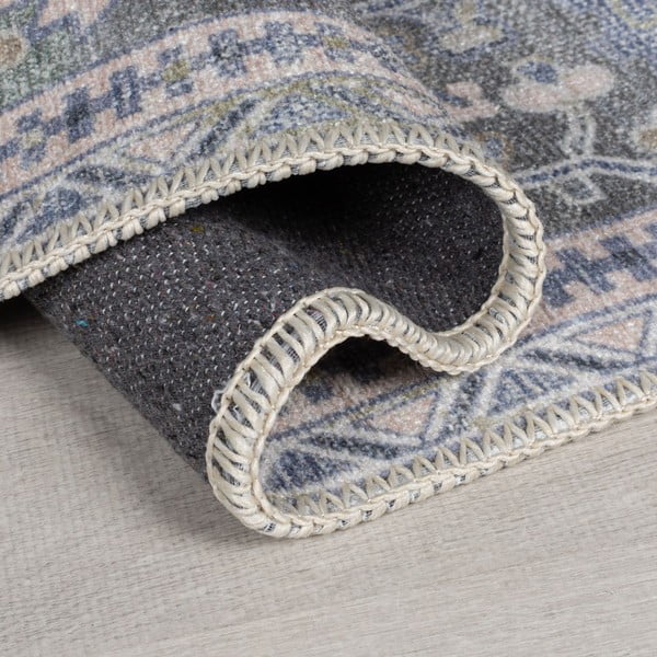 Roheline pestav vaip taaskasutatud kiududest 120x170 cm Windsor - Flair Rugs-image-2