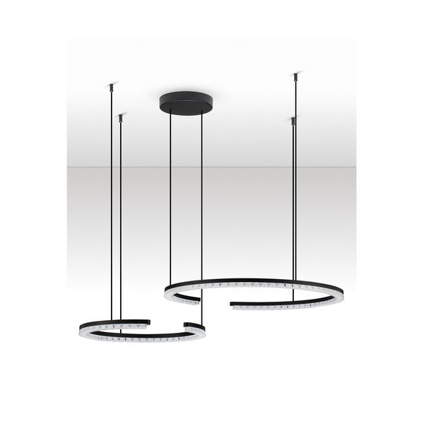 Matt must alumiiniumist LED-rippvalgusti, hämardatav Greamy - Nova Luce-image-3