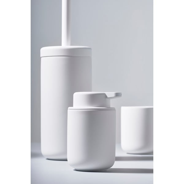 Valge keraamiline tass hambaharjade jaoks Ume - Zone-image-3