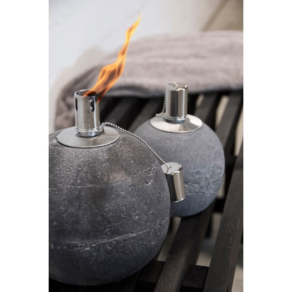 Betoonist õlilamp (kõrgus 16 cm) – Esschert Design-image-1