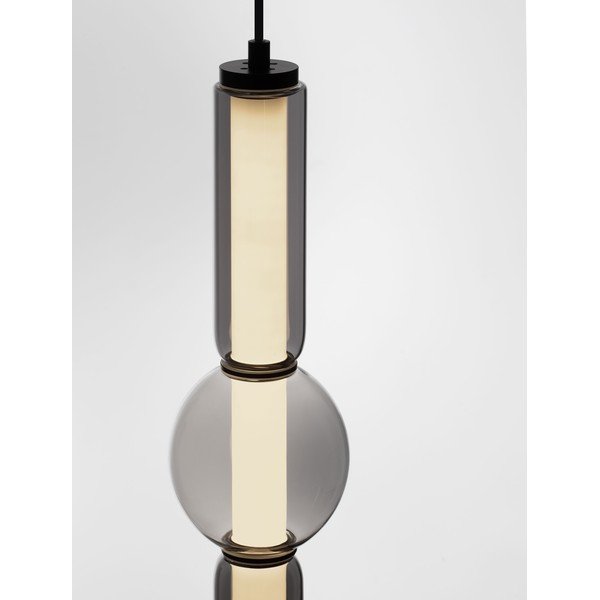 Hallist klaasist hämardatav LED-rippvalgusti ø 12 cm Ulon - Nova Luce-image-2