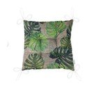 Roheline Banana Leaves tooli istmepadi, 40 x 40 cm - Minimalist Cushion Covers