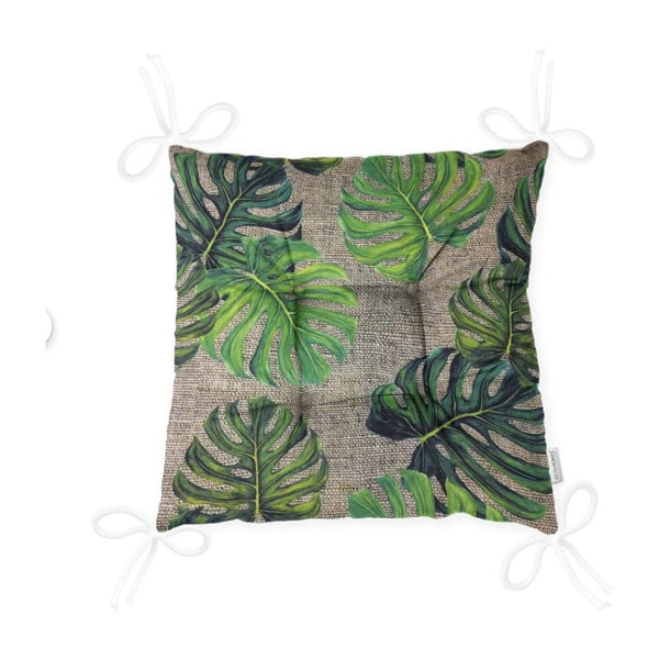 Roheline Banana Leaves tooli istmepadi, 40 x 40 cm - Minimalist Cushion Covers