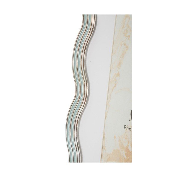 Helesinine/hõbedane metall/klaas seisuraam 17,5x22,5 cm Elizabeth - Mauro Ferretti-image-3